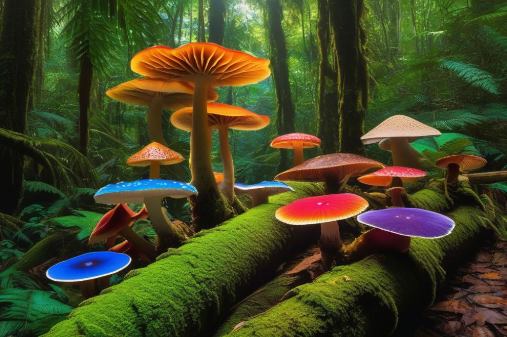 Exploring The Vital Role Of Rainforest Fungi In Ecosystem Health And Biodiversity